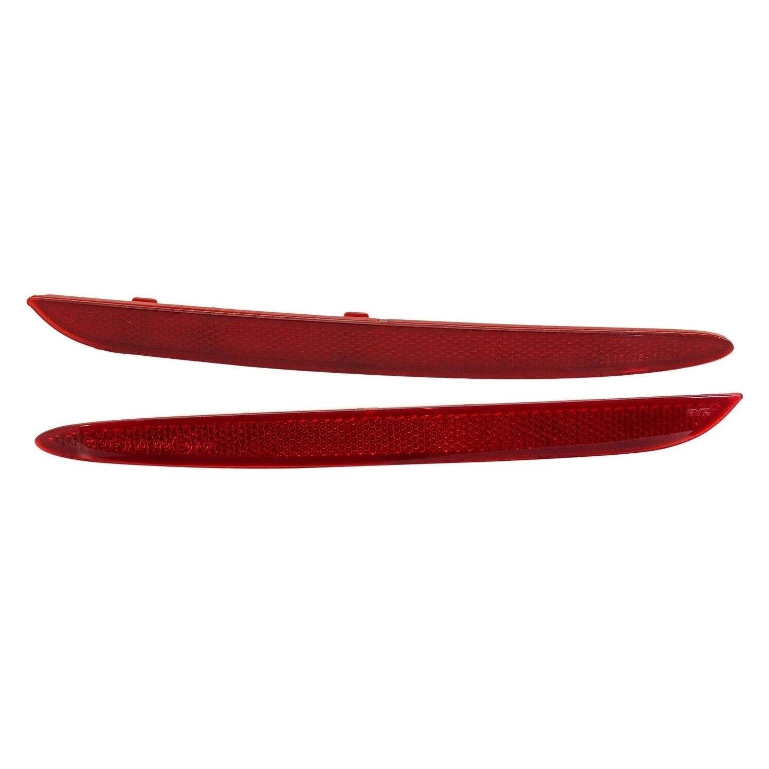 For 2016-2020 Mercedes C43 C63 E400 Bumper Face Bar Reflectors Light Lamp Pair