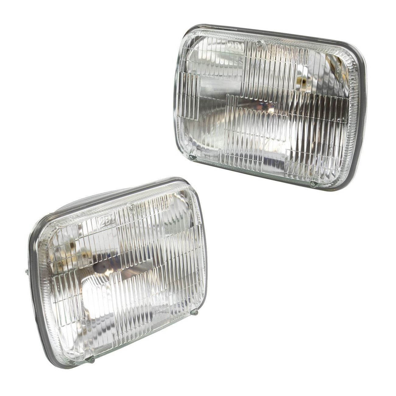 Sealed Beam Rectangle Headlight Headlamp For Chevy GMC Ford Toyota