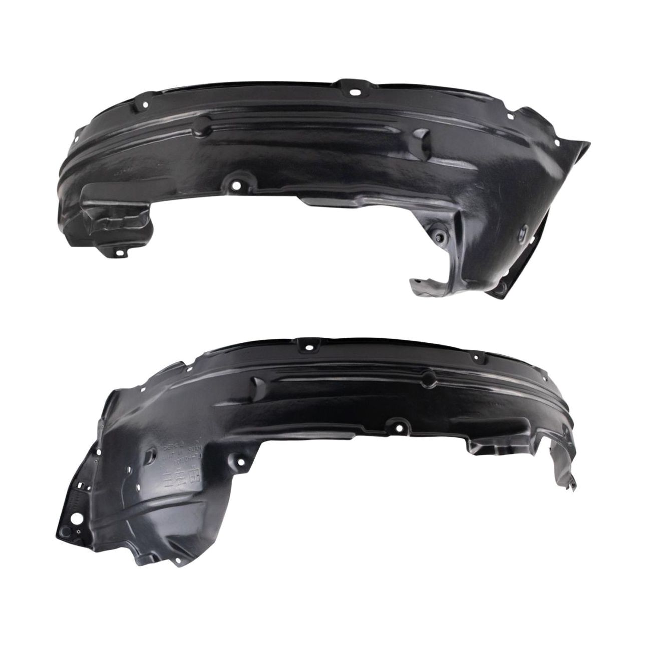 For 2012-2014 Honda CR-V EX-L Sport Utility Front Inner Fender Liner Set
