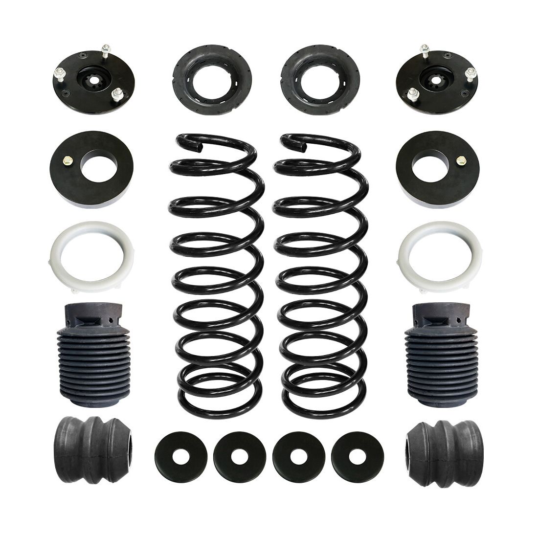 Front Air Bag To Coil Spring Conversion Kit For 2003-2012 Range Rover L322