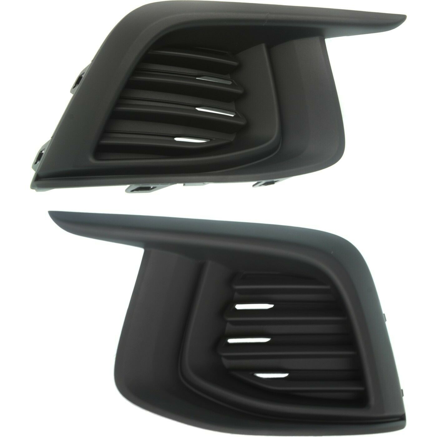 Set Of 2 Fog Light Covers Driver Passenger Side For 17-18 Sonic Sedan LH RH Pair