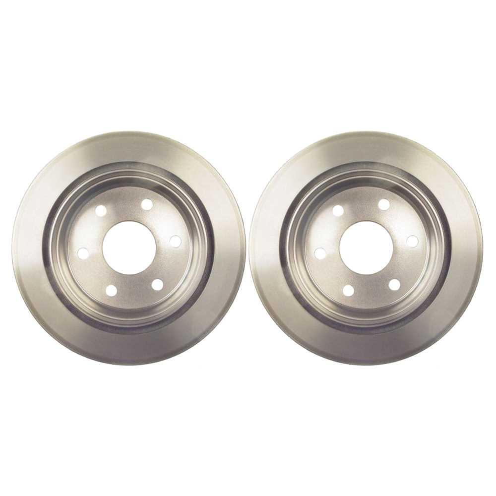 For 2000 2001 Tahoe Yukon 1999-2006 Sierra Silverado 1500 Rear Brake Rotor Pair