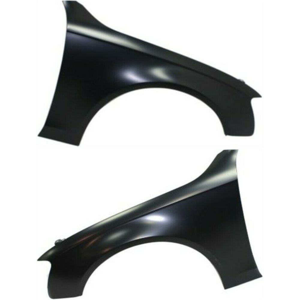 Fender Set For 2013-2016 Audi Sedan Models Front Primed Steel Pair