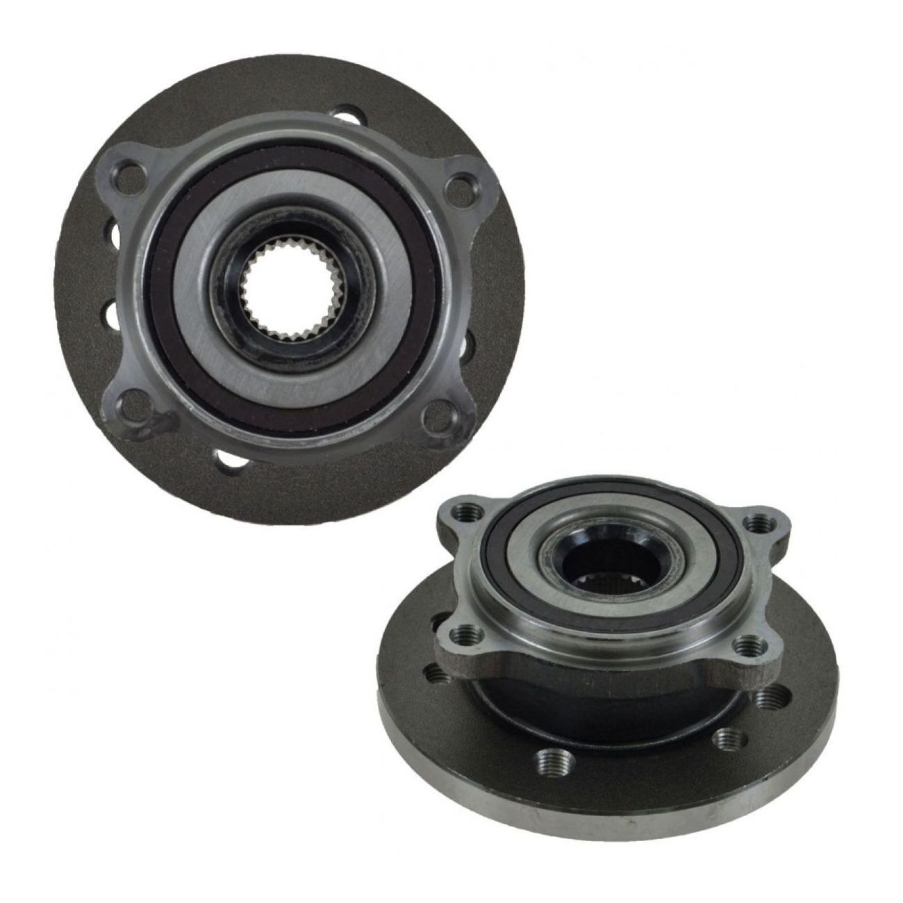For Mini 2002-2006 Cooper Front Wheel Hub & Bearing Left & Right Set
