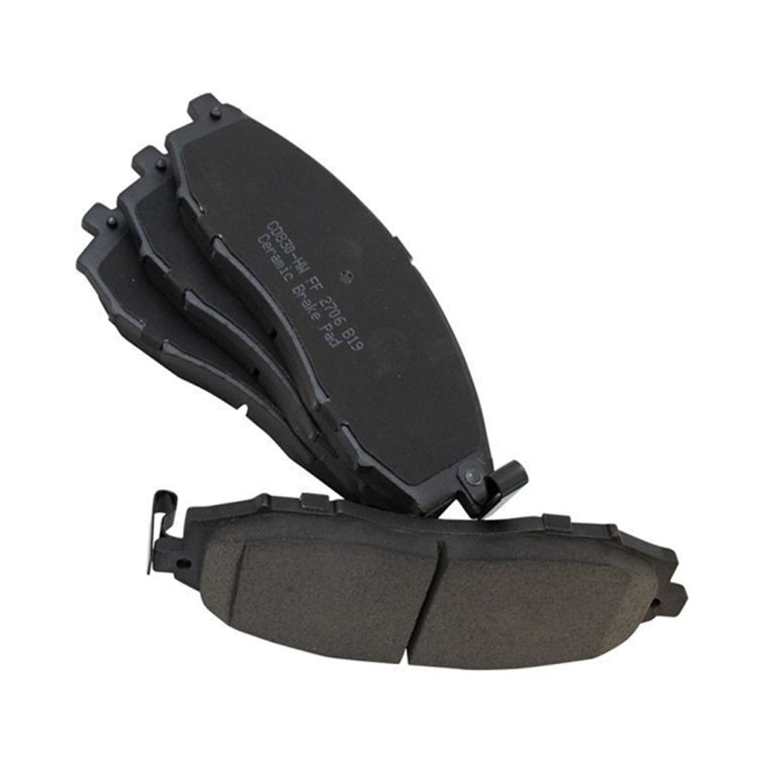 For 03-04 Nissan Frontier 00-04 Nissan Xterra Front Disc Brake Ceramic Pads