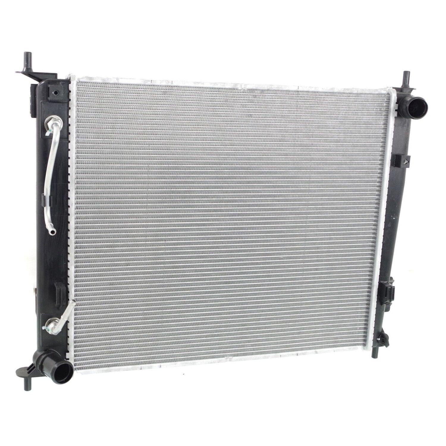 Aluminum Radiator For Kia An-an Soul 1.6L 1Row Core With Transmission Cooler