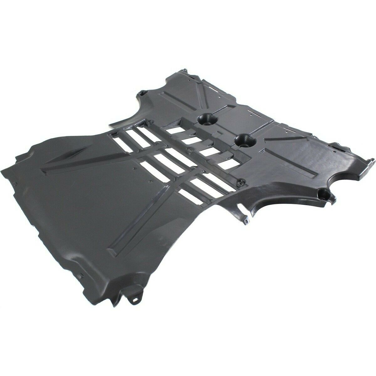 For Smart 2010-13 Fortwo Set Of 2 Engine Splash Shields Front & Rear Coupe Pair