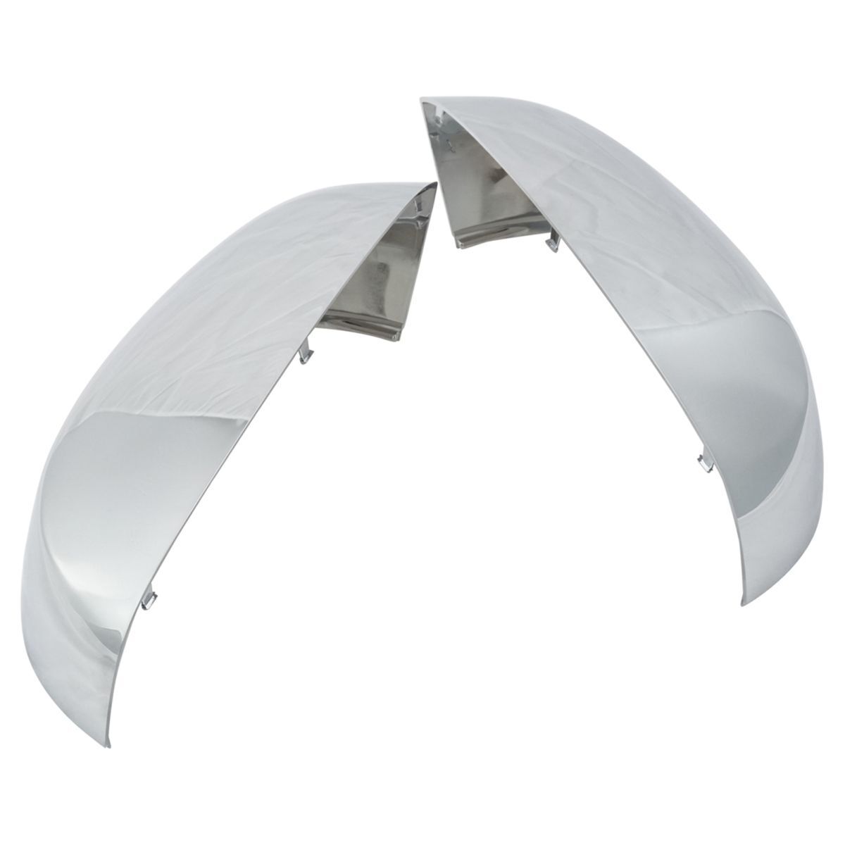 Chrome Mirror Caps Left/Right Pair Set For Cadillac Chevrolet GMC Truck