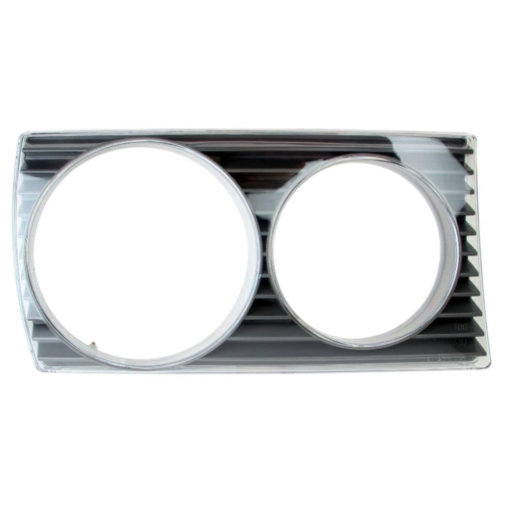 For 78-81 280CE Base Left Right 2 Front Head Lamp Door Fog Light Lens Bezel