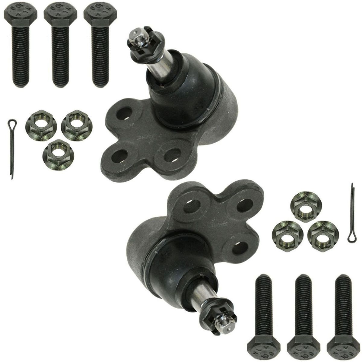 Steering & Suspension Kit Set Of 12 Hubs Sway Links Rack Boots Tie Rods For GM