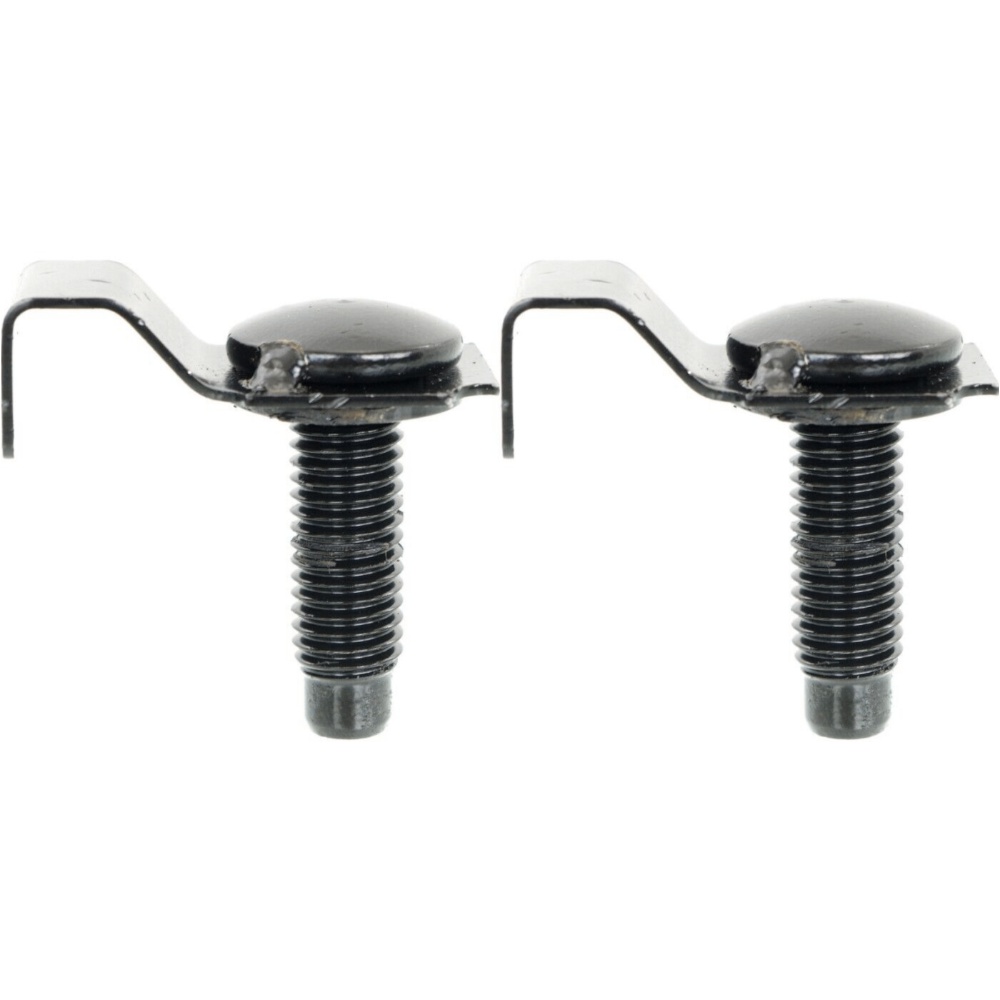 4 PCS - Set Bumper Face Bar Retainers Brackets Braces Mounting Kit Lower