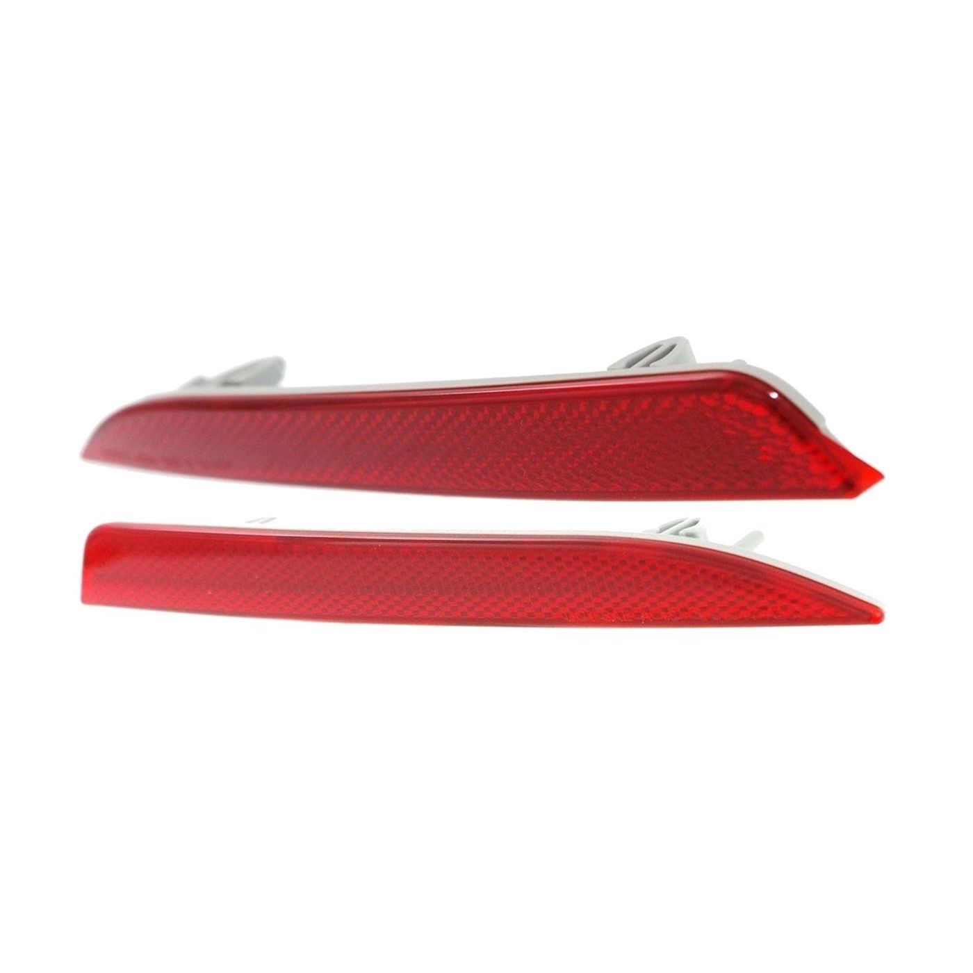 Bumper Reflector Set For 13-19 Police Interceptor Sedan 13-19 Taurus Rear 2Pc