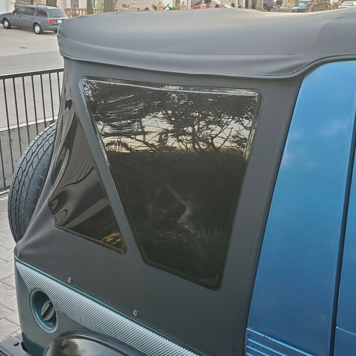 For Suzuki 1986-94 Suzuki Samurai Soft Top W/ Zip Out Tinted