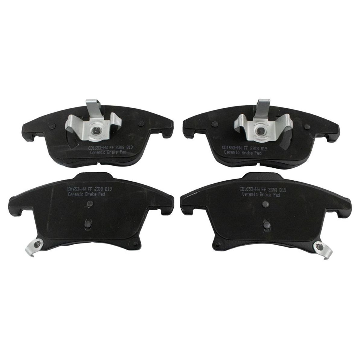 For 2013-2020 Fusion SE Hybrid Premium Posi Ceramic Disc Brake Pad Front Set