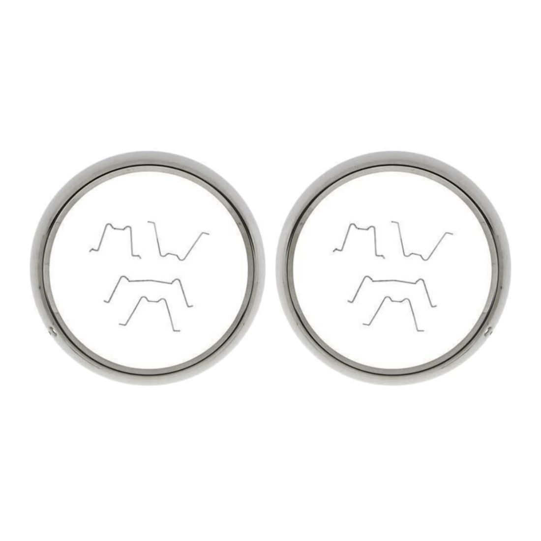 1st Series For 47-55 Chevy Truck 47-55 GMC Truck Headlight Bezel Set And Trucks
