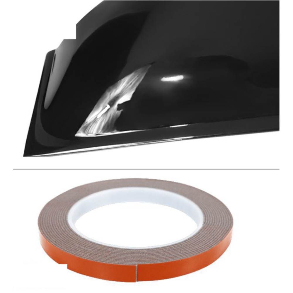 For 2009-2020 Nissan 370Z Coupe Rear Window Visor Roof Spoiler PP-Gloss Black