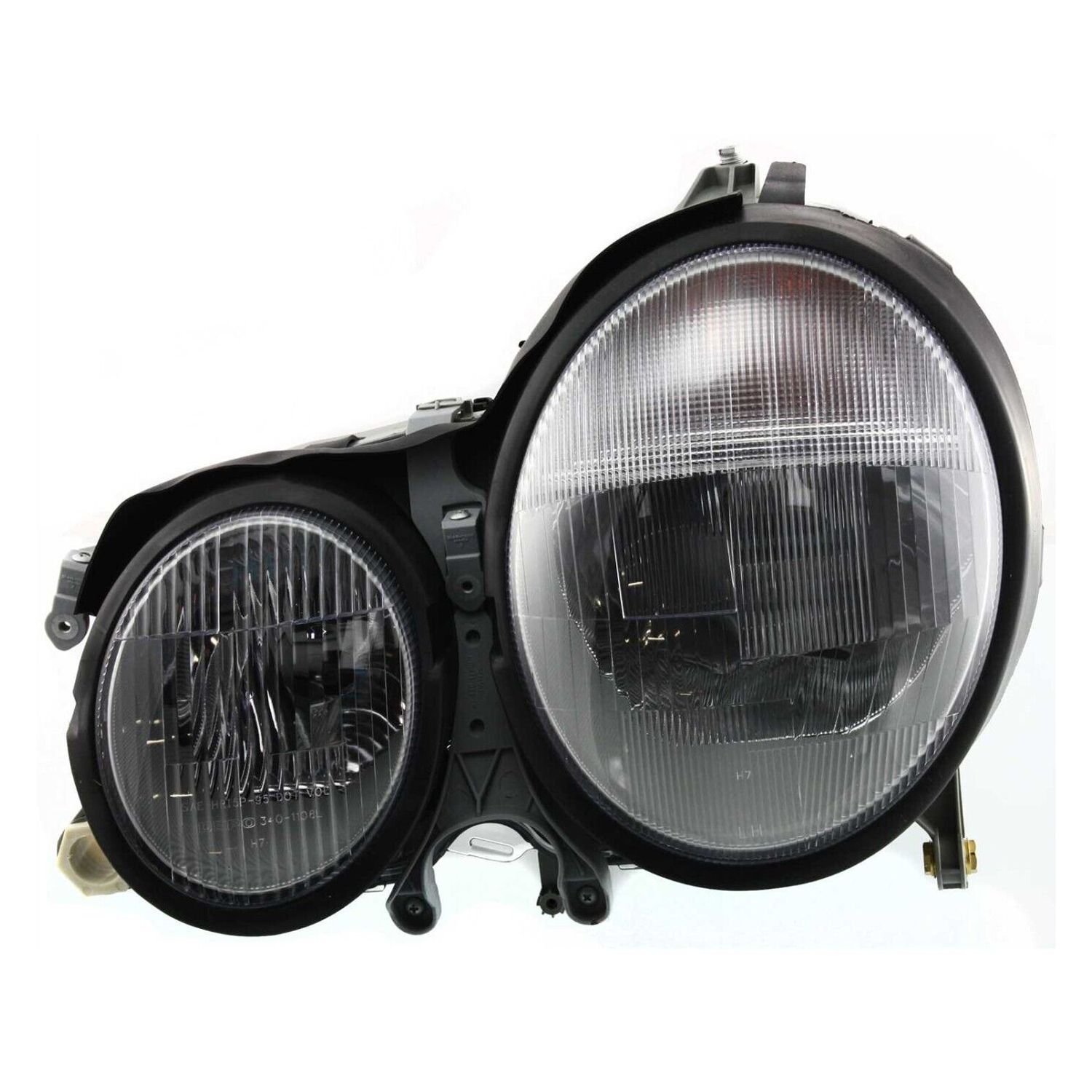Halogen Headlight For 00-03 Mercedes E320 2000-2001 E430 Driver Side W/ Bulb