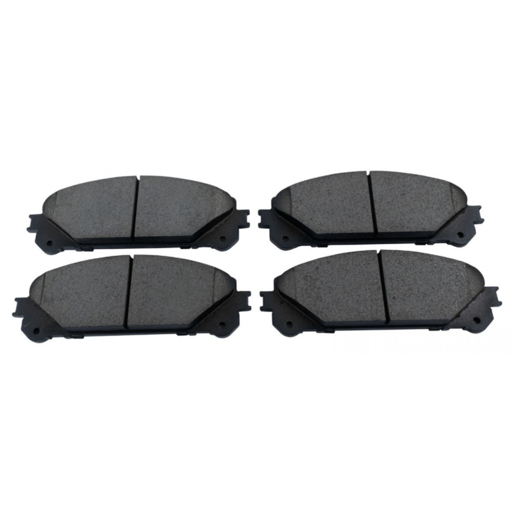 Front Ceramic Brake Pad & Coated Rotor Kit W/s For 2008-2021 Lexus Toyota