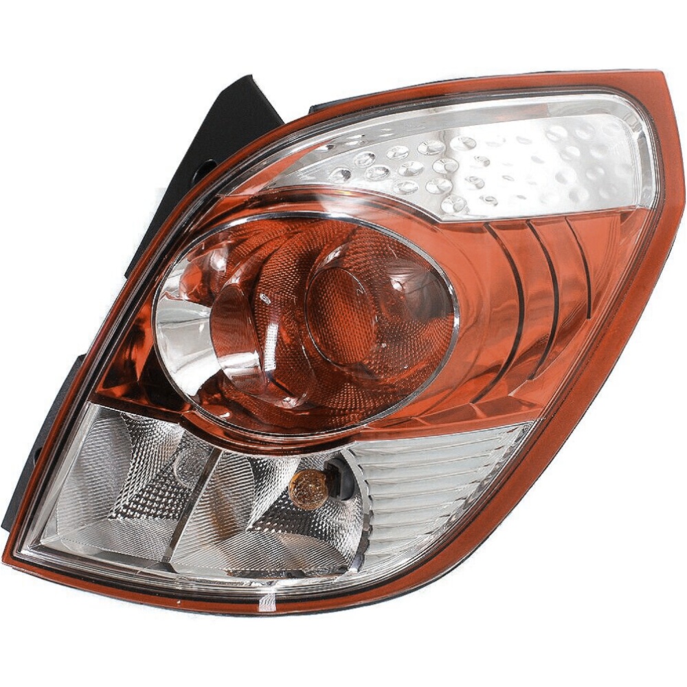 Halogen Tail Light For 08-09 Saturn Vue Red Line Right Clear/Red Lens W/ Bulbs
