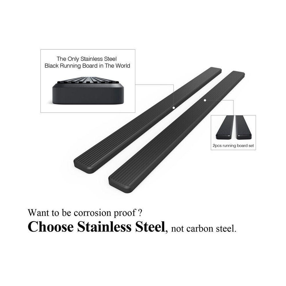 For 2008-2012 Escape A86478-IB-F6136H IBoard Stainless Steel 6" Running Boards