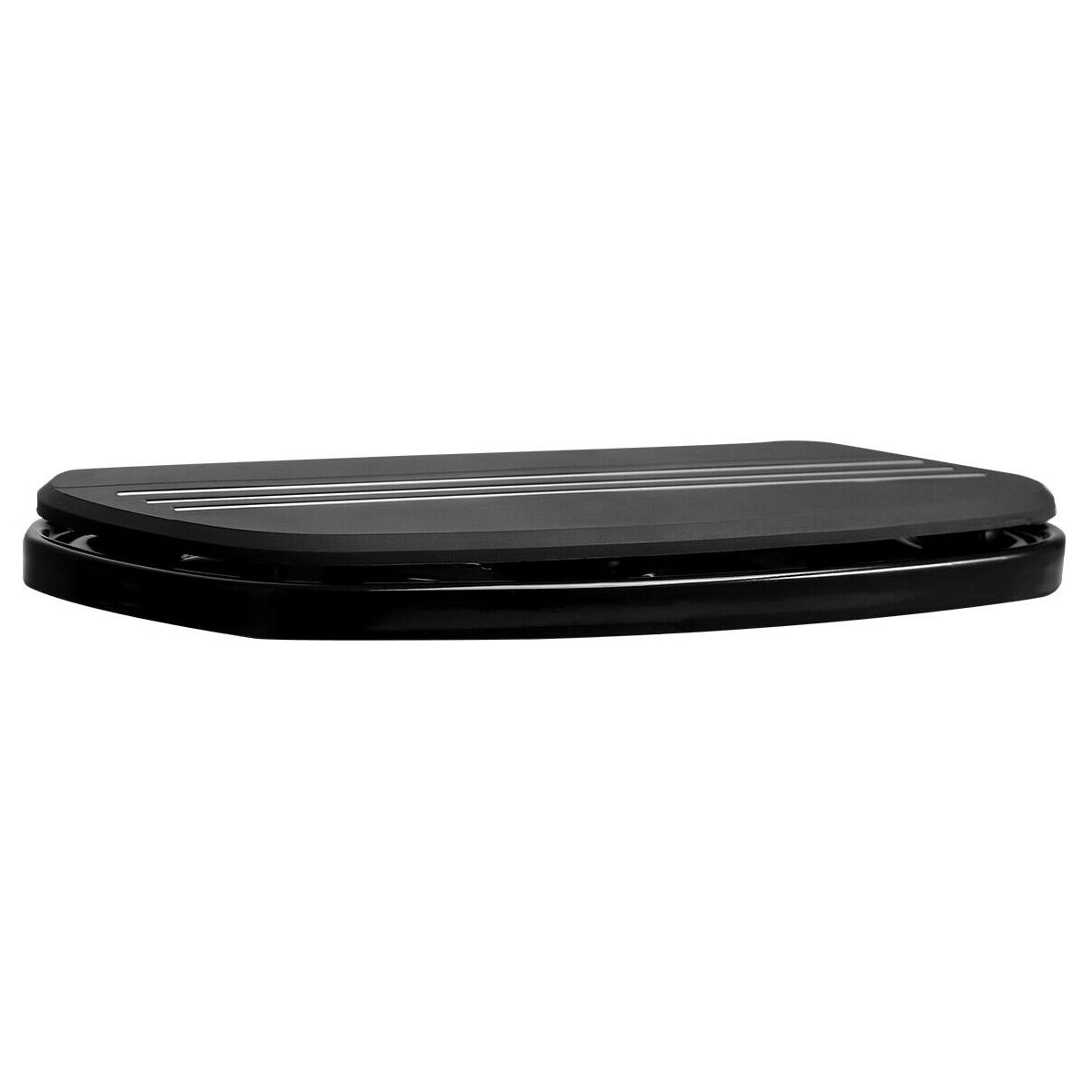 For 05-07 Harley-Davidson Softail Springer Black Driver Footboard Floorboard
