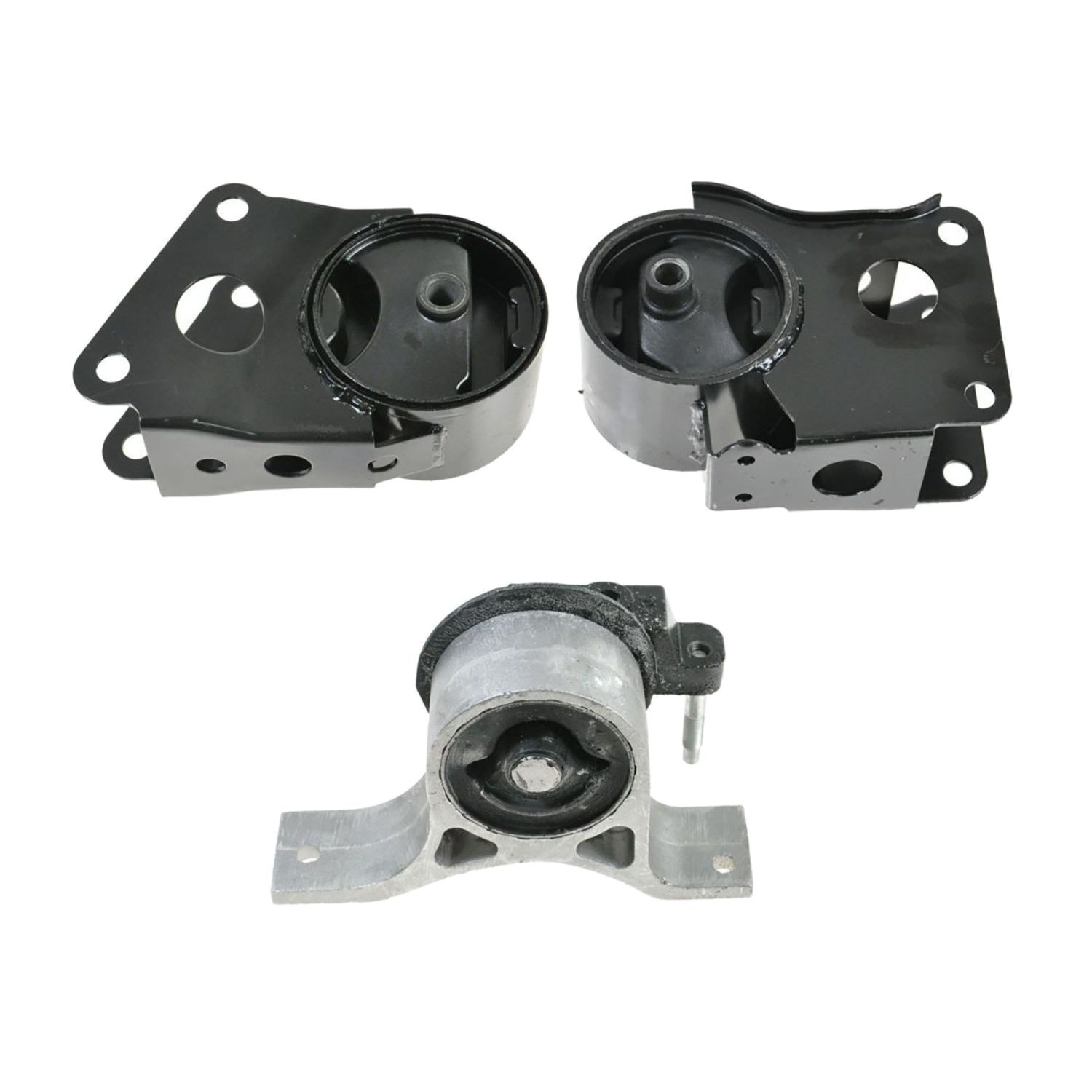 Right Front & Rear Engine Motor Mounts Set Of 3 Kit For 2002-2006 Altima 2.5L