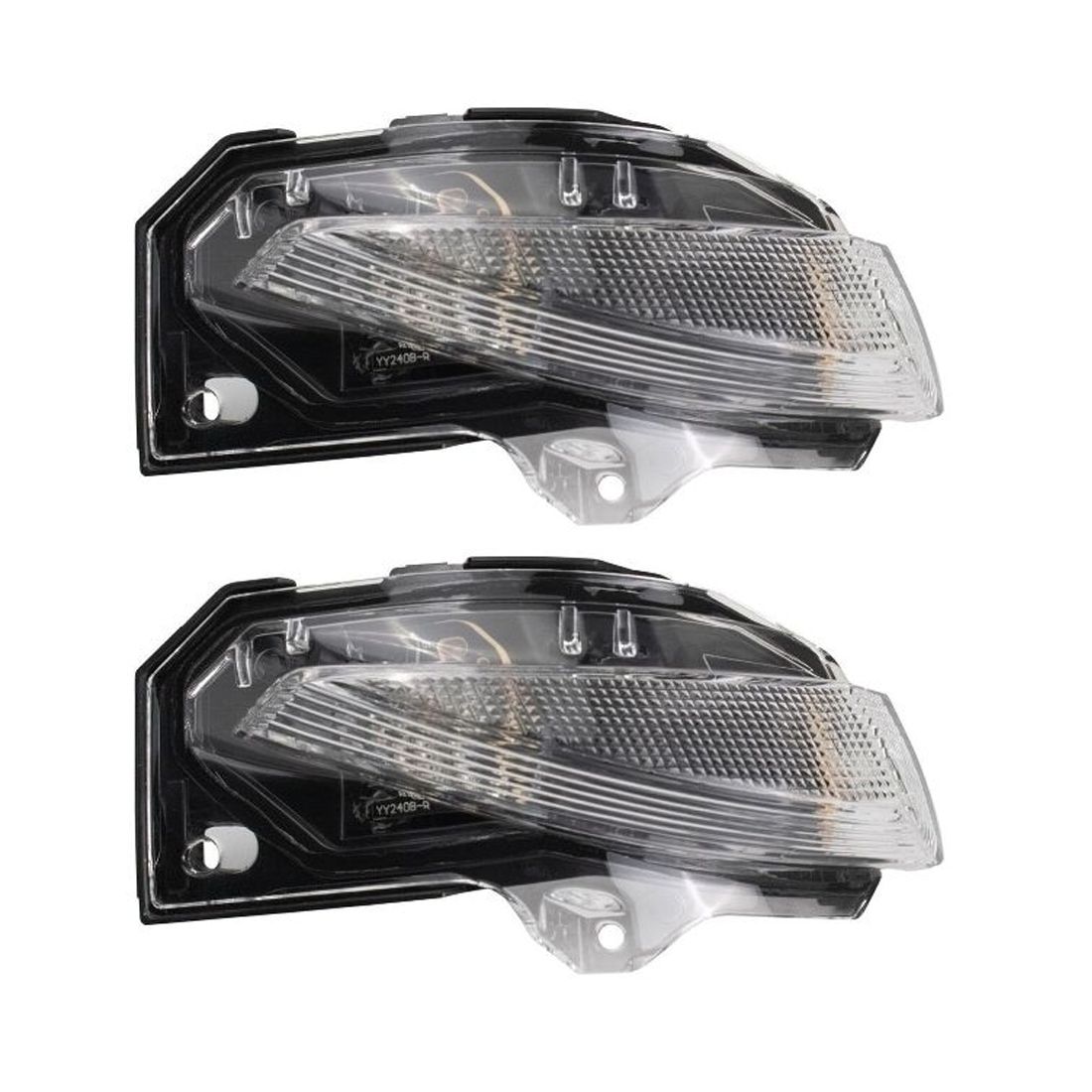2 Sets Of - For Toyota 19-22 Corolla Exterior Door Mirror Turn Signal Lamp Passenger