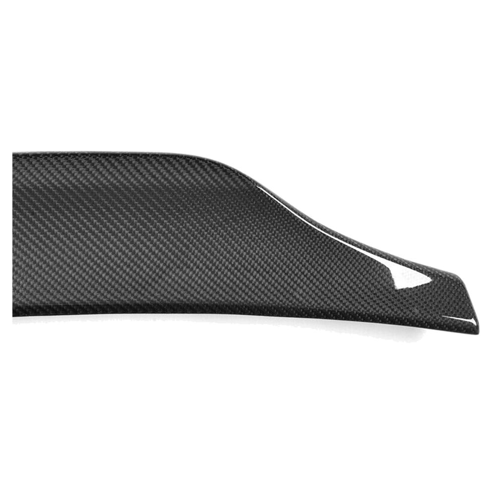 For 08-16 S5 For 08-16 S5 B8 Style Trunk Spoiler Wing - Matte Carbon Fiber