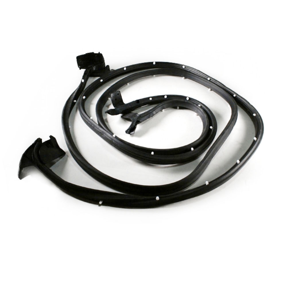 Door Seals Rubber Weatherstrip Pair Set Of 2 For Buick Chevy Olds Pontiac 2 Door