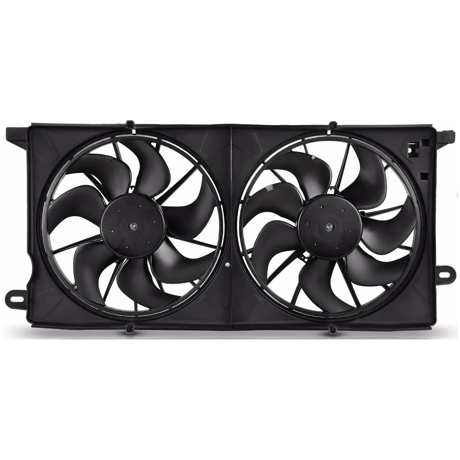 Radiator Condenser Fan Assembly For Buick LeSabre Pontiac Bonneville 3.8L