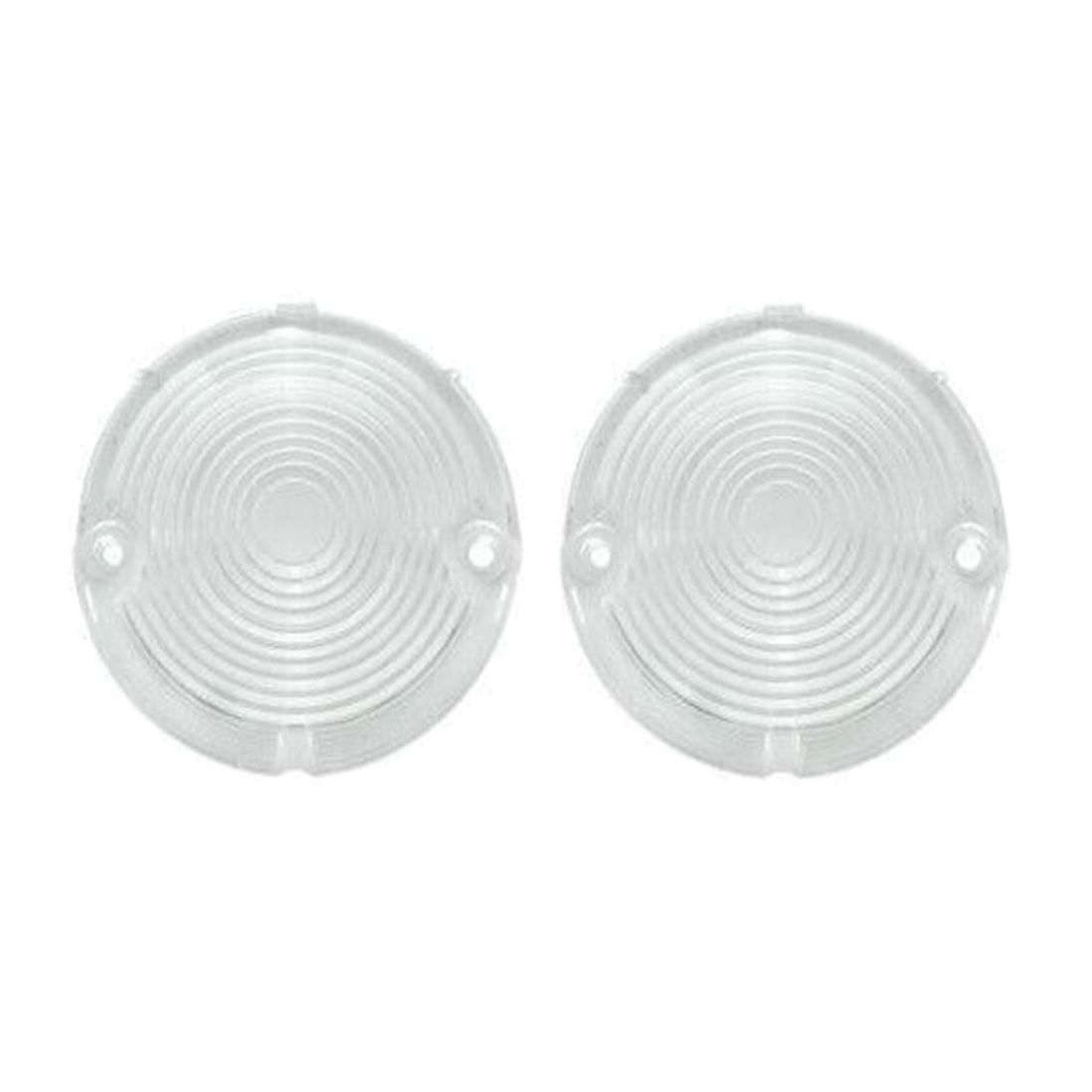 Clear Parking Lamp Lens Set 1957 Chevy Bel Air 150 210 Models