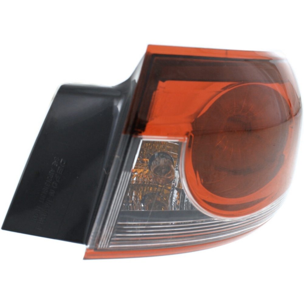 Halogen Tail Light Set For Mazda 2014-2015 6 Sedan 6 Outer Clr/Rd W/Bulbs 2Pcs
