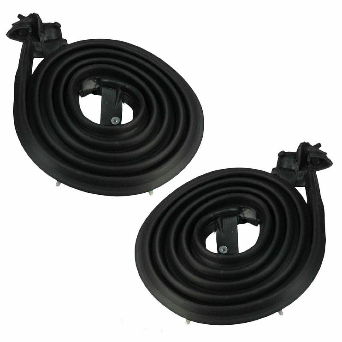 2 Sets Of - Door Weatherstrip Seals For 1965-1966 Buick Cadillac Chevy Olds Pontiac