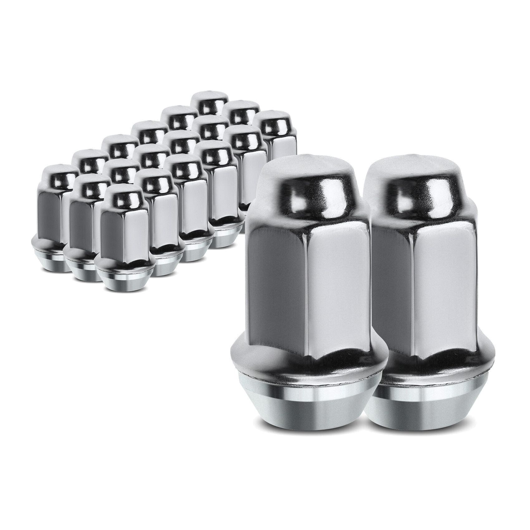 20x 1/2-20 Front & Rear Wheel Lug Nut Explorer Dodge Challenger Lincoln