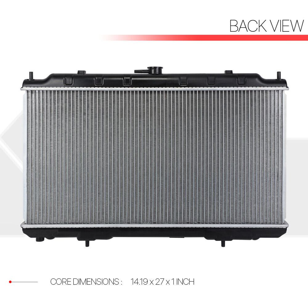 For 04 Sentra S A86536-9642ARMEO 2.5 Aluminum Factory Replacement Radiator-2469