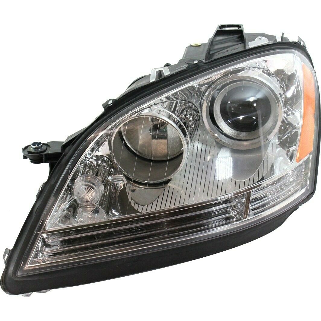 Halogen Headlight Set For 2006-2007 Mercedes Benz ML500 W/ Bulb(s) Pair