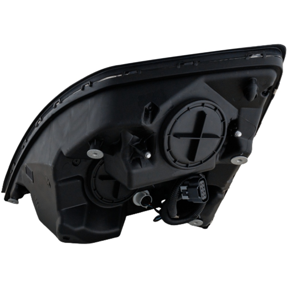 Headlight For Volvo 04 VN 04-17 VNL 04-17 VNM Right Black Housing With Bulb
