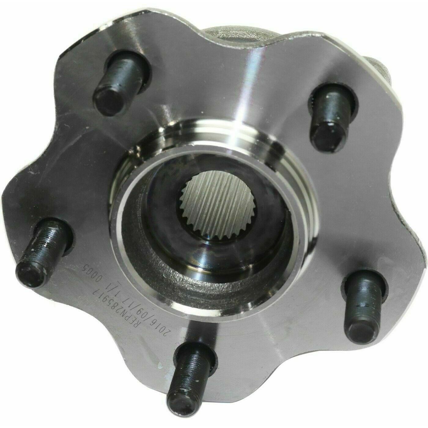 For 11-17 Juke Sport Utility 5-Lugs 2pcs Rear Wheel Bearings Hub Assembly AWD