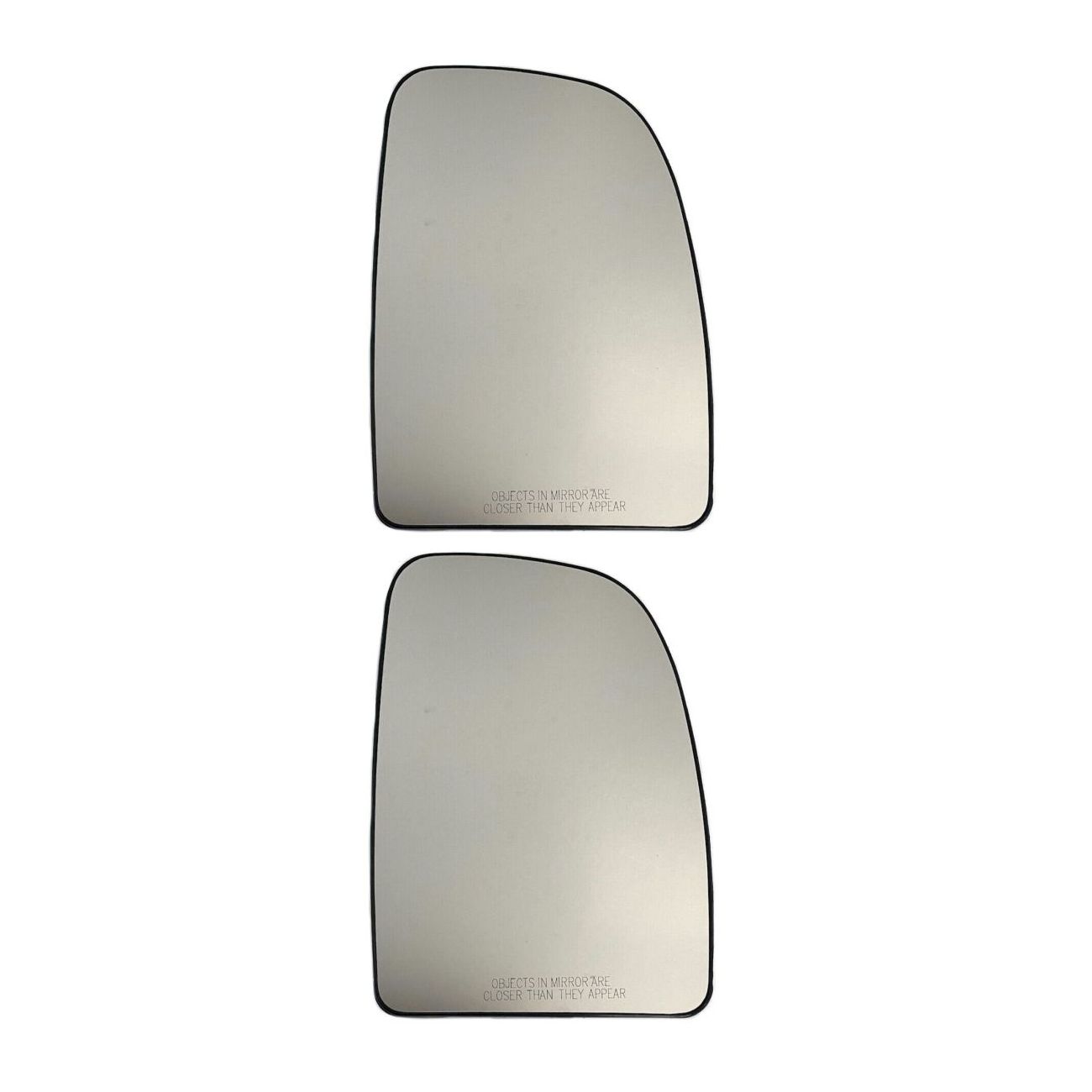2 Sets Of - SIDE MIRROR GLASS UPPER For 1500 2500 3500 ProMaster Heated PASSENGER