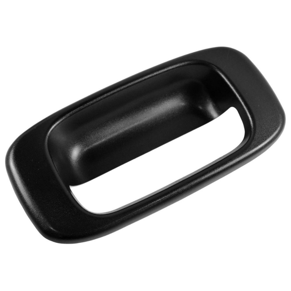 Black Tailgate Tail Gate Handle & Bezel Trim Kit For Chevrolet GMC Truck