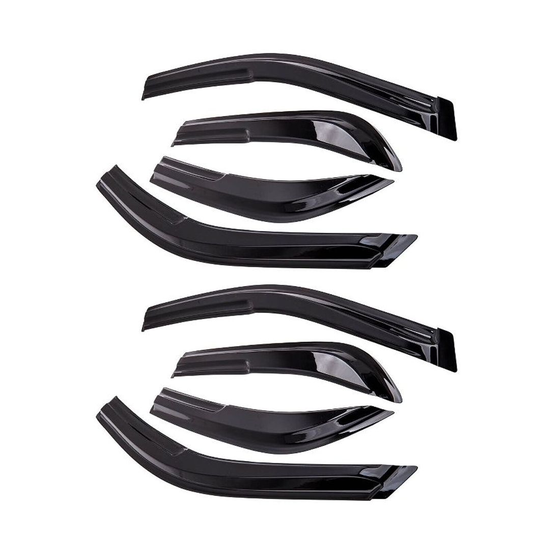 8 PCS - Window Visor Rain Sun Deflectors Guard For Toyota Corolla 2009-13