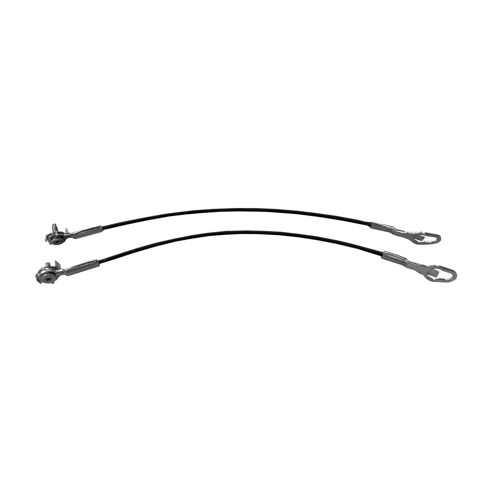 /Left Pair Of Tailgate Support Cables For 2006-2008 Lincoln Mark LT Styleside