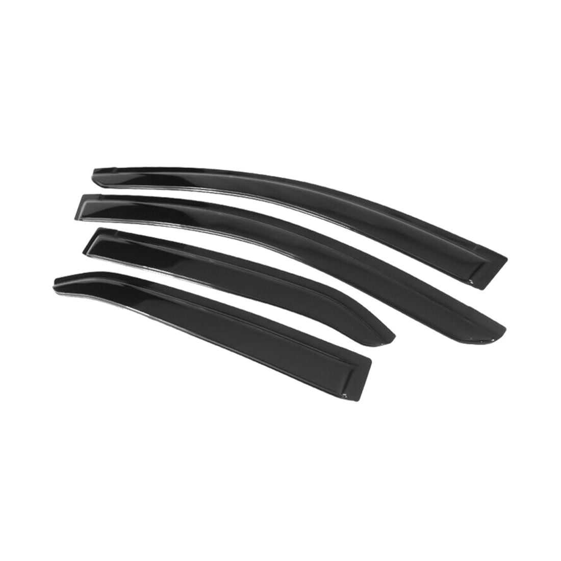 2 Sets Of - Fits 14-19 Toyota Corolla Sedan 4-Door Acrylic Window Visors Sun Rain