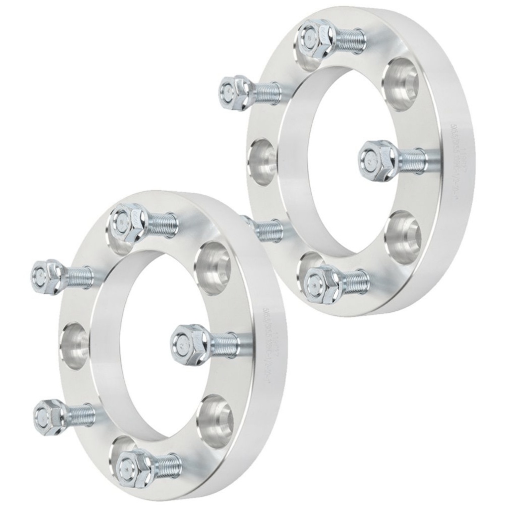2 Pcs 1" 5x5.5 1/2" Studs Wheel Spacers For Ford E-150 E-150 Dodge Ram