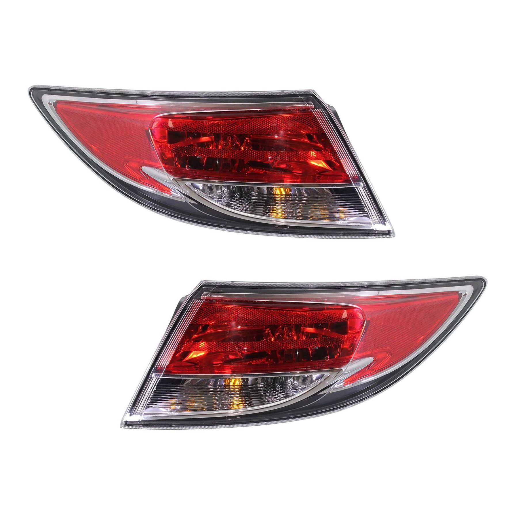 Tail Light Set For Mazda 2009-2013 6 GS Sedan Left Right With Bulbs