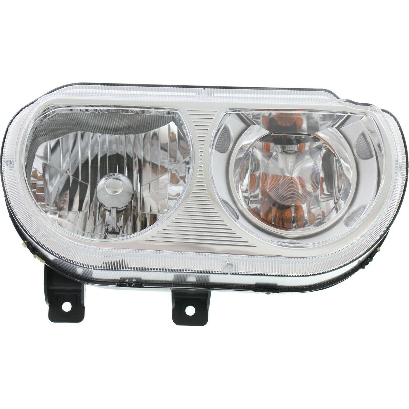 Halogen Headlight Set Left And Right For 2009-2014 Dodge Challenger Coupe