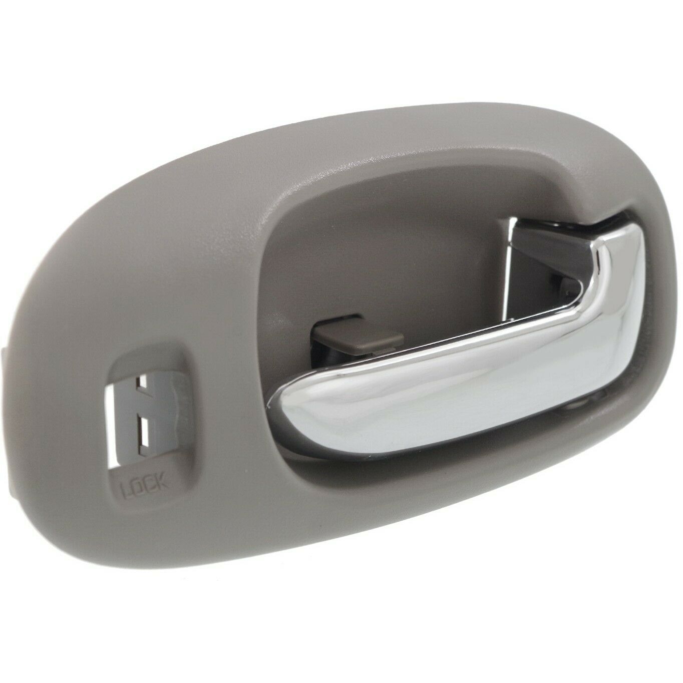 Door Handle Set For 01-06 Sebring 01-06 Stratus Front Inner Light Gray 2Pc