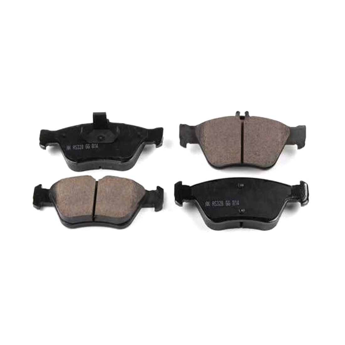 For 1998-2004 Mercedes-Benz SLK230 Convertible Ceramic Disc Brake Pad Set Front