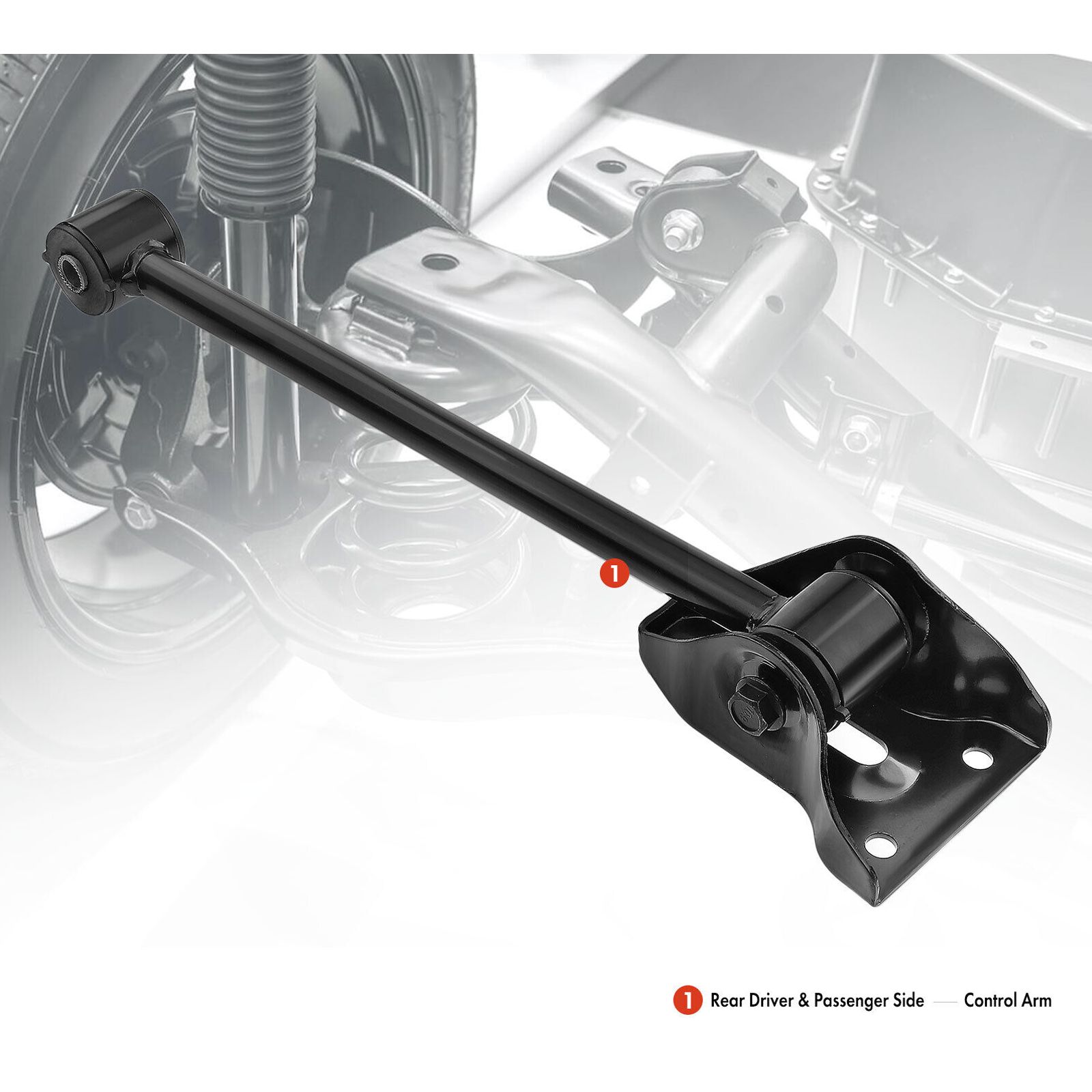 2x Rear Left & Right Suspension Trailing Arms For Chevrolet Optra Suzuki Forenza