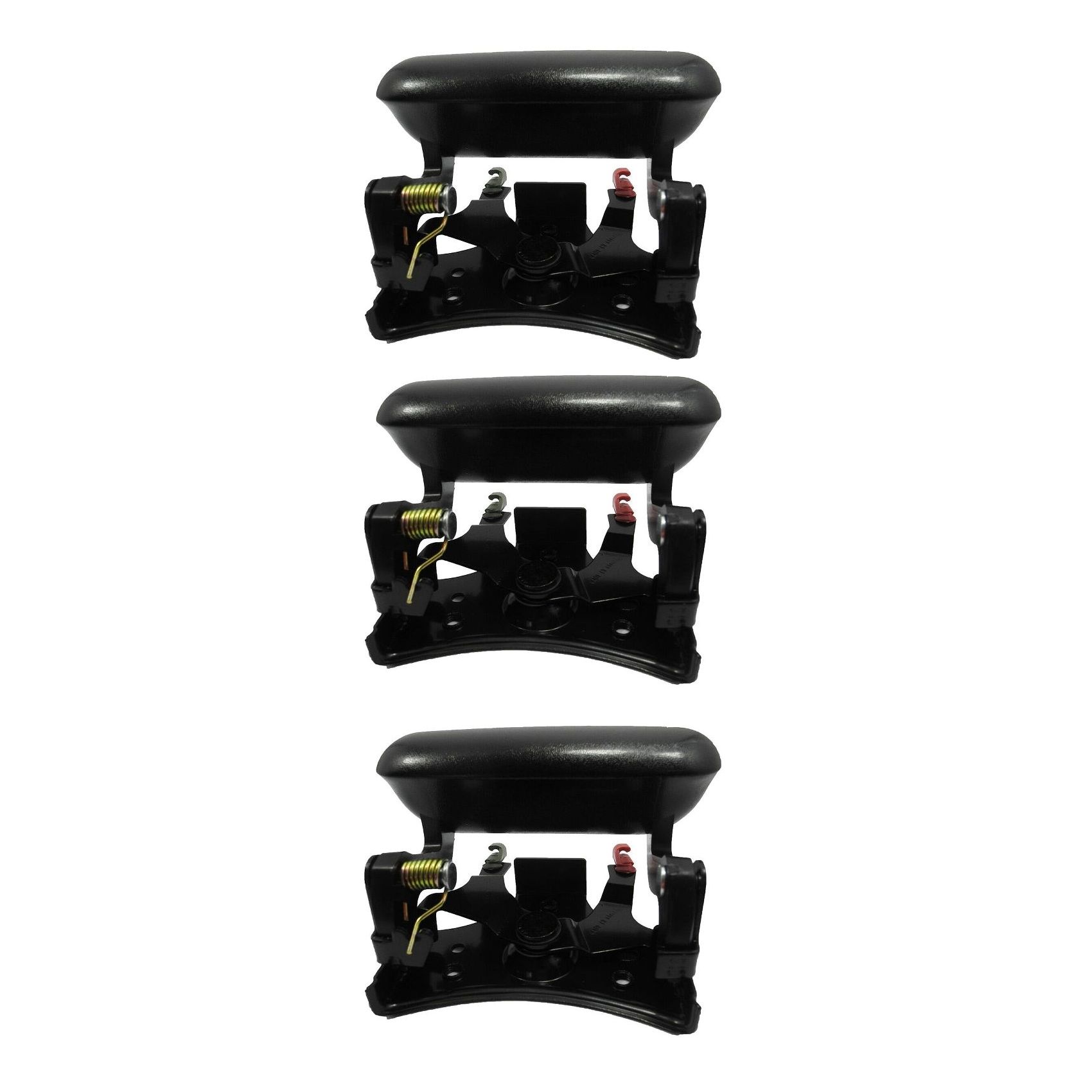 3 Sets Of - For Chevy GMC 99-07 Chevy/GMC Silverado/Sierra Texture Black Tailgate